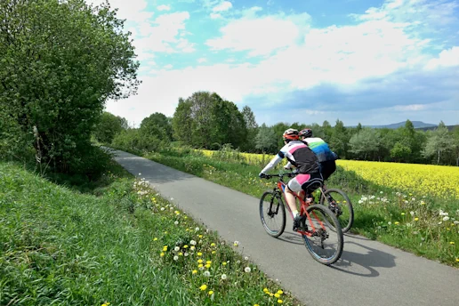 Radfahren im Erzgebirge