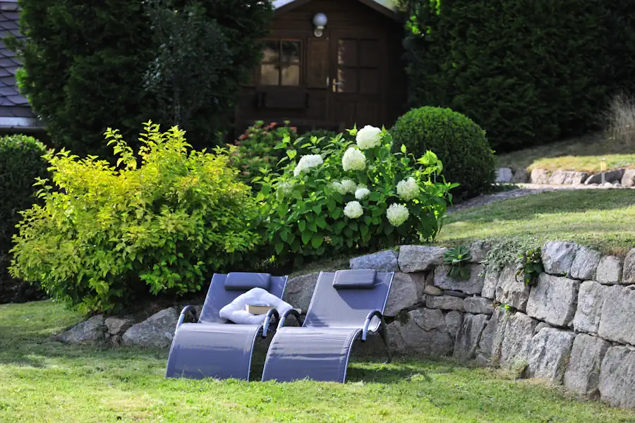 Garten vom Ferienhaus
